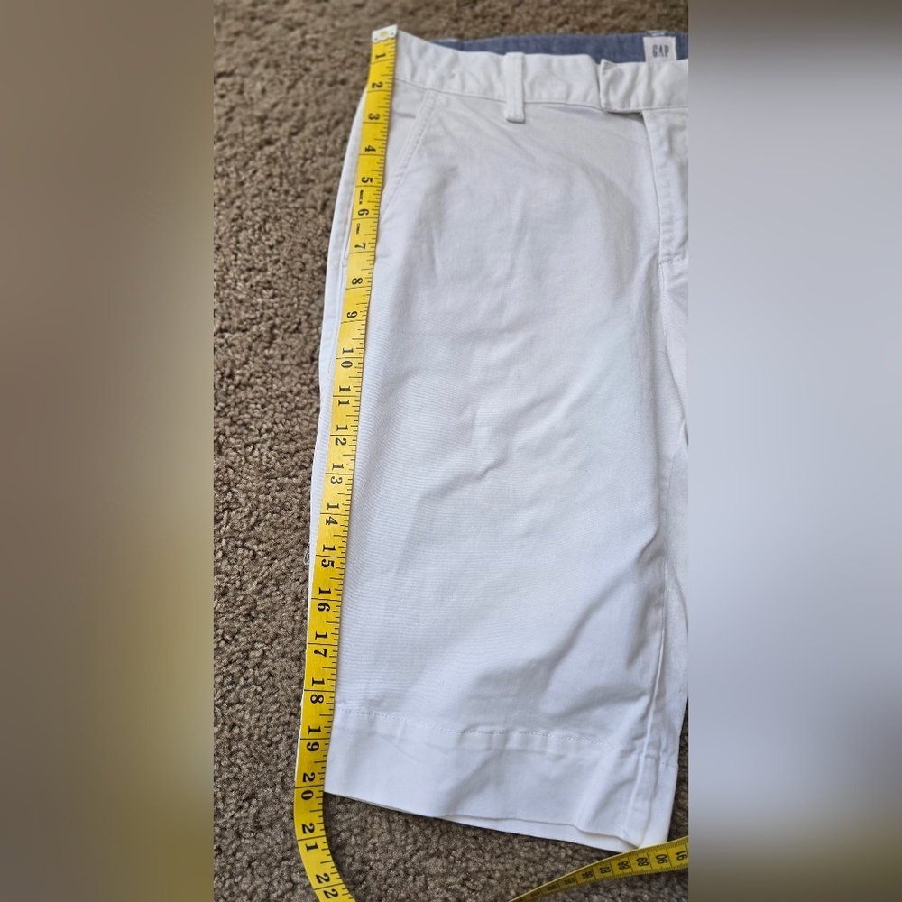 GAP Bermuda Shorts Size 6 White - Picture 6 of 6